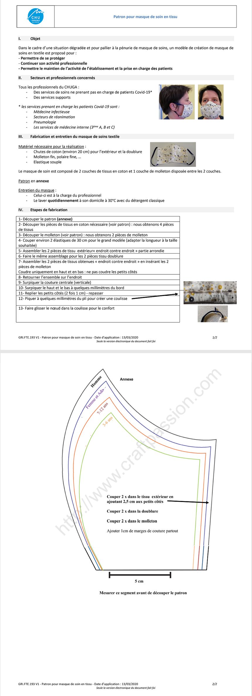 masque tissus coronavirus- diy masque tissus coronavirus- diy