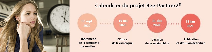 calendrier du projet bee-partner2® calendrier du projet bee-partner2®